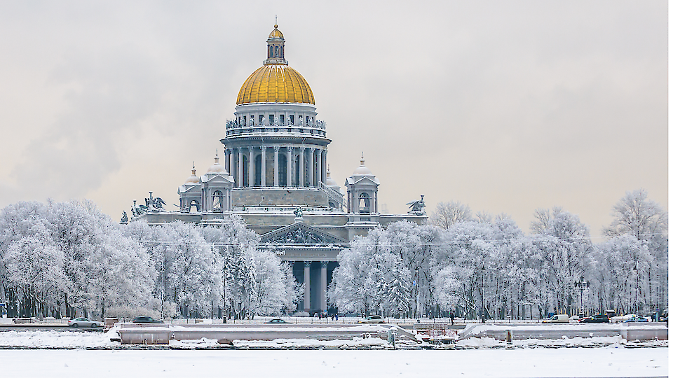 Сияние северной зимы